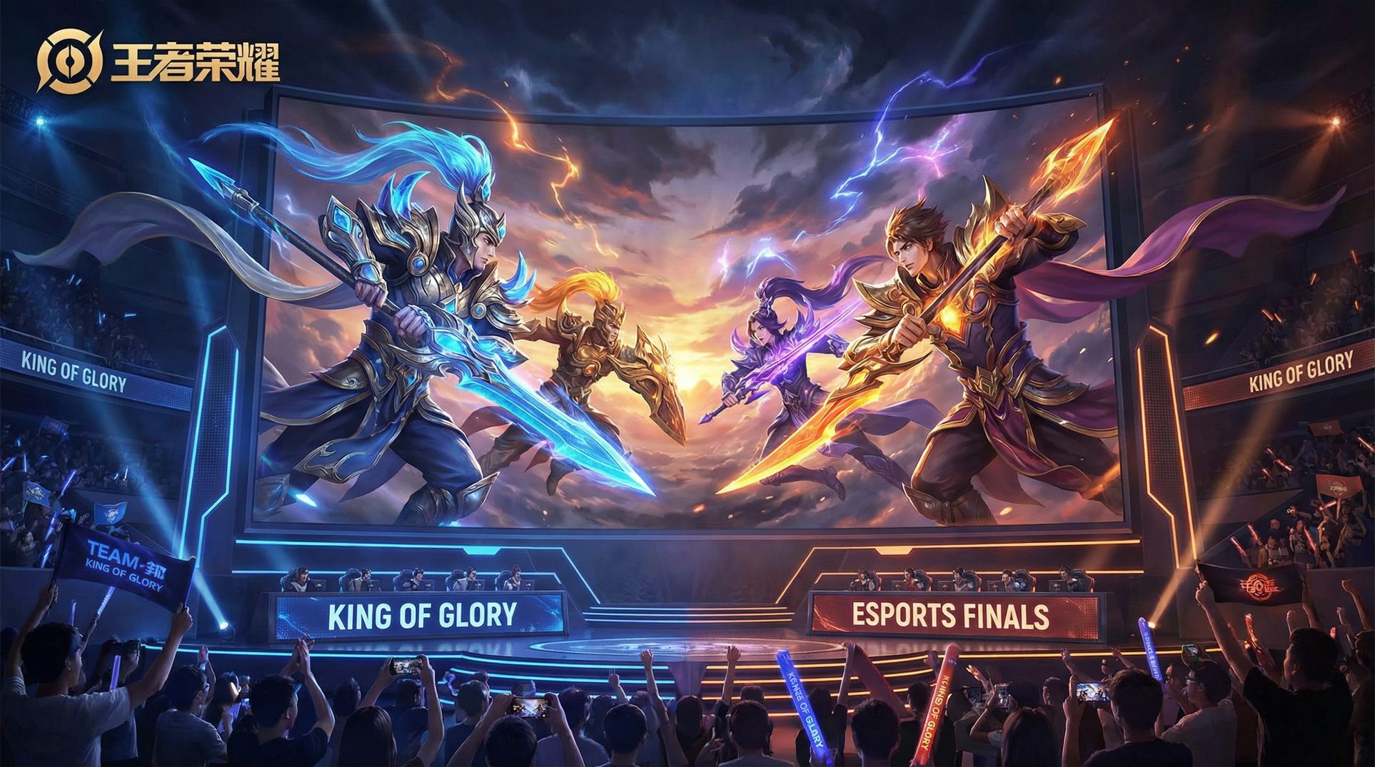 黄色仓库王者荣耀解说视频